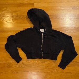 Abercrombie & Fitch black Soft Hoodie